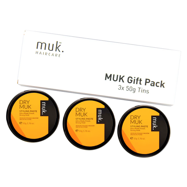Dry Muk Triple Gift Pack 3x 50g Tins Revised Packaging