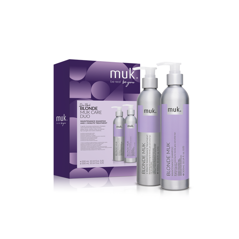 Blonde Muk Shampoo & 1 Minute Treatment - 2024/25 Gift Packaging