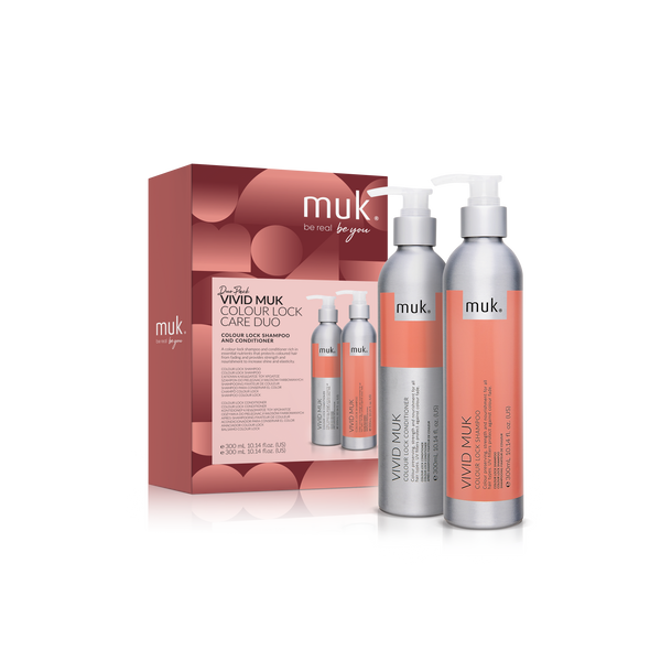 Vivid Muk Colour Lock Shampoo & Conditioner Combo - 2025/26 Gift Packaging
