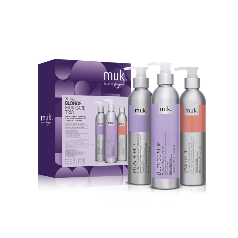 Blonde Muk Care Trio Pack 2025/26 Packaging