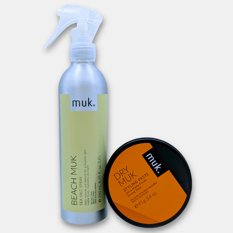 Dry Muk Styling Paste & Sea Salt Bundle