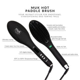 Limited Edition MUK HOT Paddle Brush + FREE Travel/Heat Mat