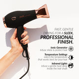 muk Blow 3900IR Dryer - Limited Rose Gold Edition